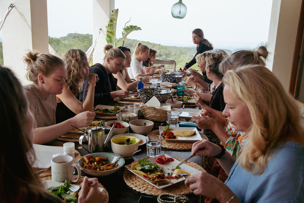 Heerlijk en gezond vegan en vegetarisch eten tijdens de Happy Life Retreat op Ibiza